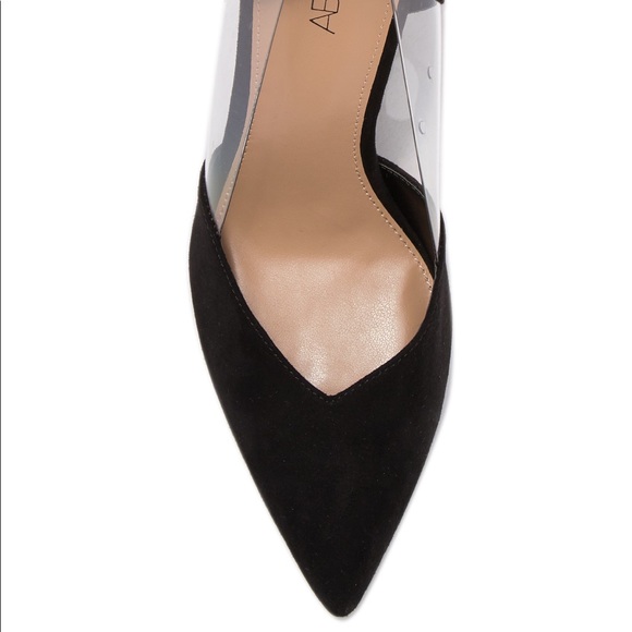 POINTED TOE STILETTO WITH PVC MID - Picture 2 of 2